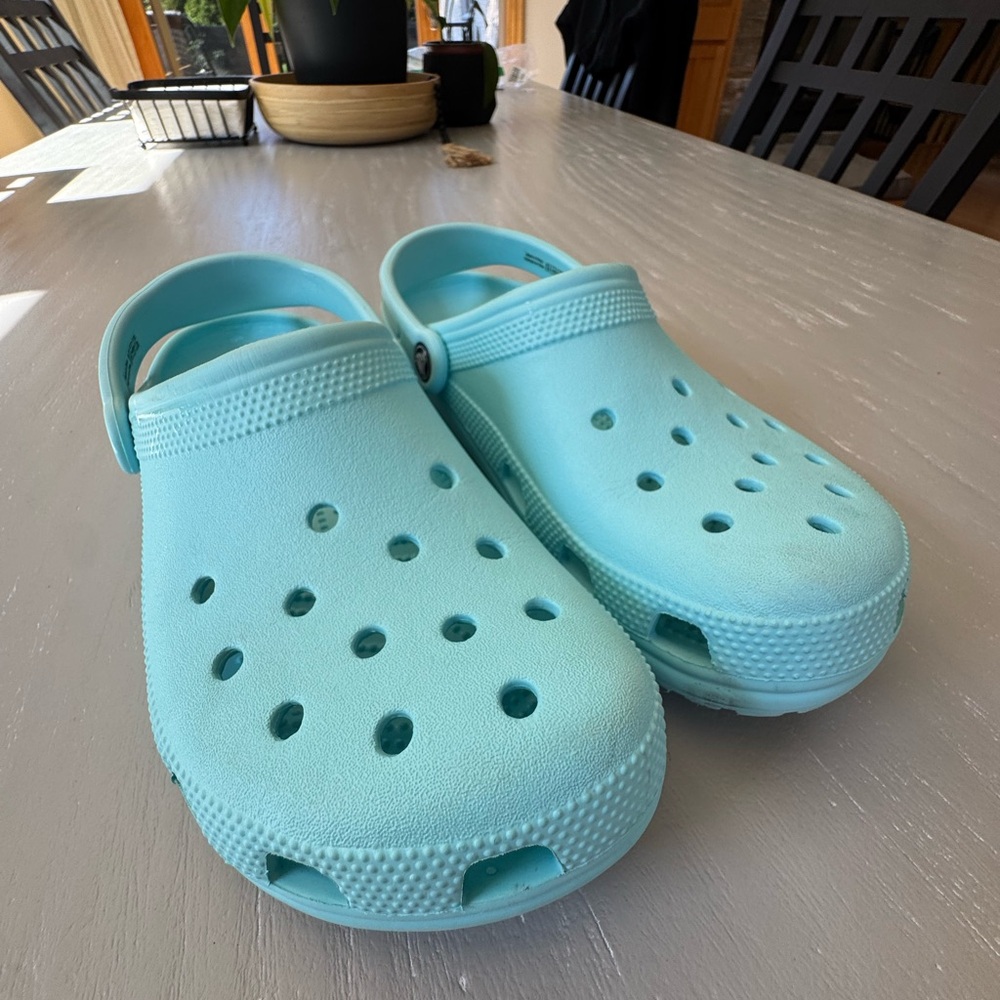 CROCS Fun Aqua/Blue Clogs